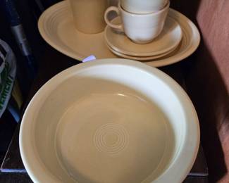 Pale yellow Fiesta pieces