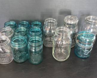 Vintage Mason & Ball jars