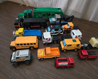 Tonka, Buddy L, other trucks and cars