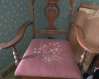 Dining table armchair