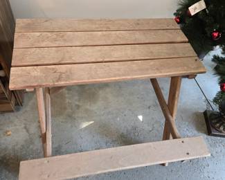 Child's picnic table