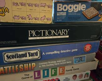 Vintage board games