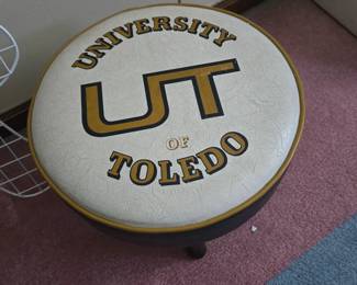 Vintage UT foot stool