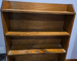 Wood bookcase