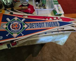 Pennants from many teams