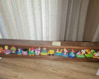 Full set of McDonalds circus toys