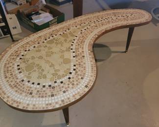 Mosaic top cocktail table