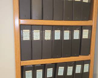 Binders of Neil Diamond items