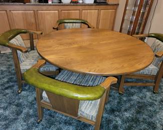 MCM table & 4 chairs