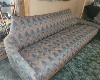 MCM Chevron pattern sofa