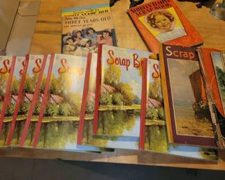 Vintage scrap books