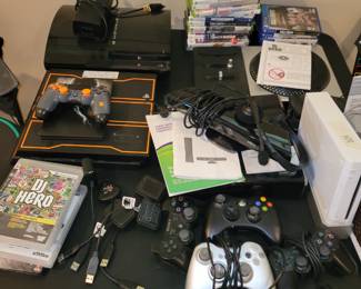 Gaming systems, games, accessories