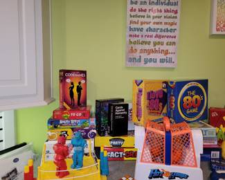 Games, toys
