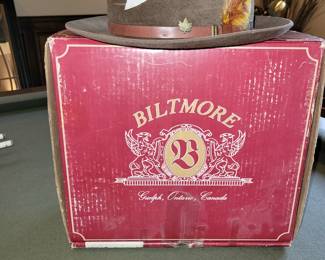 Vintage Biltmore Pheasant hat