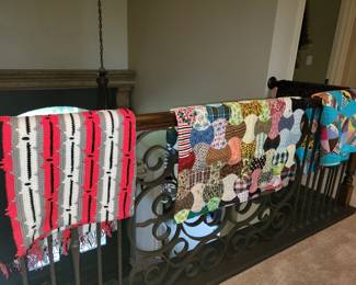 Quilts, afghans
