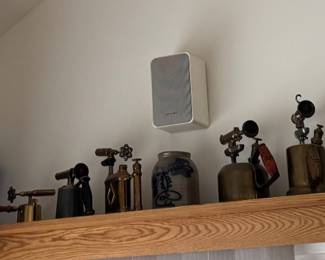 Old Railroad Lanterns, Old Scales, Antique Blow Torch’s
