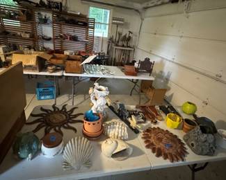 Misc outdoor items and garage miscellaneous
