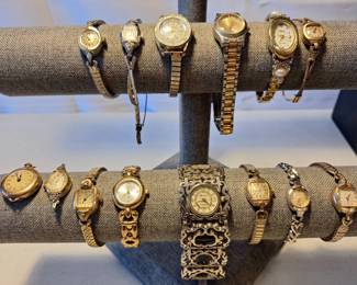 Pretty Womens Watches And 1 Pocketwatch
