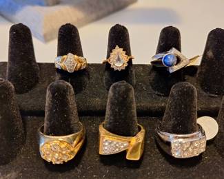 18k Gold Plated Rings
