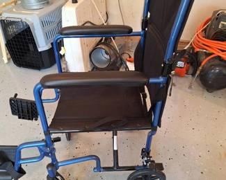 Karman Narrow Folding Wheelchair, Walker Tray