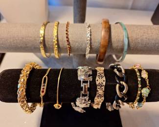 Quite a Selection Of Bracelets