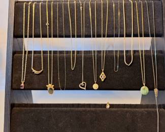 Golden Necklaces Aplenty