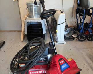 Power Shovel And Air Compressor