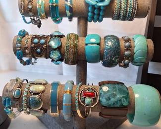Turquoise Bracelets and Bangles