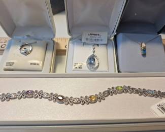 Got the Blues, 3 Necklaces and a Cute Bracelet