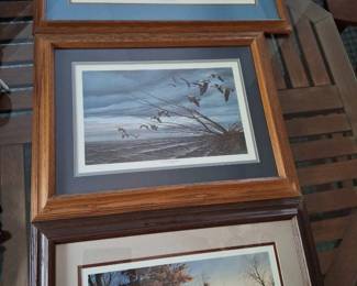 3 Terry Redlin Prints