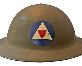 WWI Civil Defense Auxiliary Police Helmet
