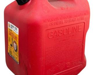 Plastic 5 Gallon Gas Can
