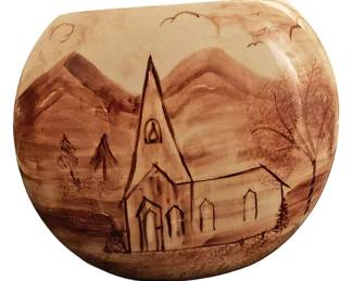 Lovely Handpainted VasePlanter