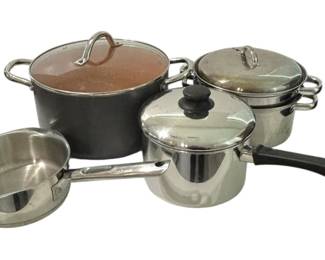 Assorted Pots Pans