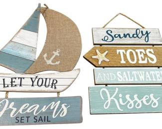 Beach Themed Wall Decor