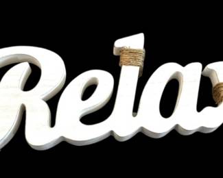 Relax Wooden Home Decor