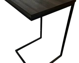 Sauder CShaped Metal End Table
