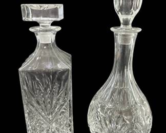 Crystal Glass Decanters