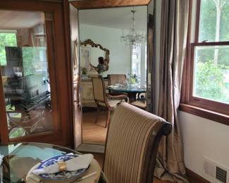 Giant size full length wall mirror
