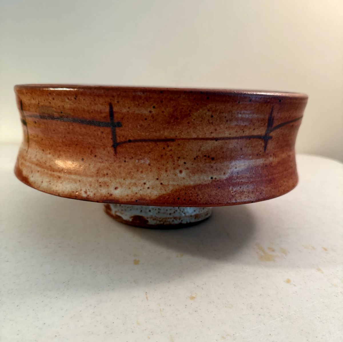 Warren MacKenzie drop rim bowl