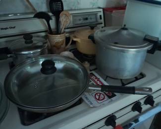 Pots and pans, pressure cooker