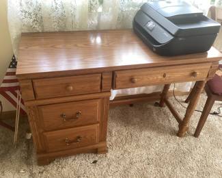 Oak desk