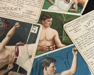 1909 Hassan cards, track