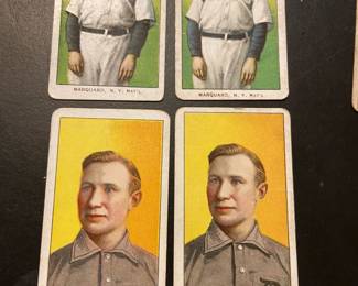 (2 dup's) 1909-11 T-206 Piedmont 150 Series on Back