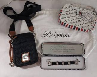 2 Brighton Crossbody Bags With 1 Dustbag Brighton Bracelet