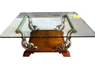 Glass Top Coffee Table