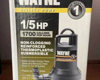 Wayne NonClogging Thermoplastic Submersible 