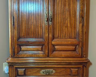 Vintage Armoire Dresser
