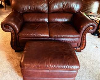 Loveseat And Ottoman 