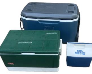 Assortment of Coolers